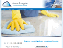 Tablet Screenshot of nuvemtriangular.com
